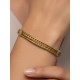 Bracelet en or végétal – MACARENA – Biobijou Capim dourado – Sloweco