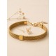 Pulsera de oro vegetal – TOKIO – Biojoya Capim dourado – Sloweco