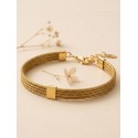 Pulsera de oro vegetal – TOKIO – Biojoya Capim dourado –  6x5cm - Sloweco