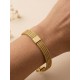 Bracelet en or végétal – TOKYO – Biobijou Capim dourado – Sloweco