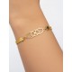 Bracelet en or végétal – MILAN – Biobijou Capim dourado – Sloweco