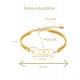 Bracelet en or végétal – MILAN – Biobijou Capim dourado – Sloweco