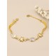 Pulsera de oro vegetal – NAMIBIA – Biojoya Capim dourado – Sloweco