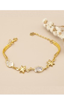 Bracelet en or végétal – NAMIBIE – Biobijou Capim dourado – Sloweco