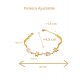 Pulsera de oro vegetal – NAMIBIA – Biojoya Capim dourado – Sloweco