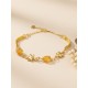 Bracelet en or végétal – NAMIBIE – Biobijou Capim dourado – Sloweco