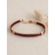Pulsera semirrígida de oro vegetal – VINICUNCA - Vino – Biojoya Capim dourado –  7x4,5 cm - Sloweco