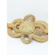 Barrette à cheveux Capim dourado – BEGONIA – Longueur x Largeur – Sloweco
