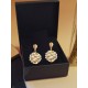 Pendientes oro vegetal – PARADISE - Blanco – Biojoya Capim dourado – Sloweco