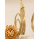Pendientes oro vegetal – HOLLYWOOD – Biojoya Capim dourado – Sloweco
