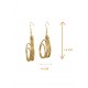 Boucles d'oreilles en or végétal – HOLLYWOOD – Biobijou Capim dourado – Sloweco