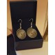 Pendientes oro vegetal – MIAMI – Biojoya Capim dourado – Sloweco