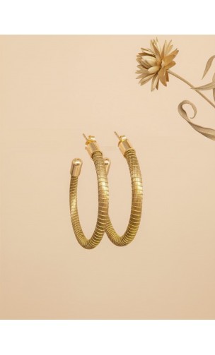 Pendientes oro vegetal – CARIBE – Biojoya Capim dourado – Sloweco
