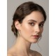 Pendientes oro vegetal - HAWAI - Oro, amarillo y naranja - Biojoya Capim dourado – Sloweco