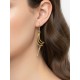 Pendientes oro vegetal – NAZARÉ – Biojoya Capim dourado – Sloweco
