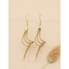 Pendientes oro vegetal – NAZARÉ – Biojoya Capim dourado – Sloweco
