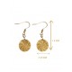Boucles d'oreilles en or végétal – ARMONIA – Biobijou Capim dourado 4x1,5 cm – Sloweco