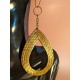 Capimix SERENITE – Charm pendentif artisanal – Or végétal Capim dourado – 10×5 cm SLOWECO – 1U