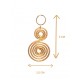 Capimix PAZ - Charms Dije artesanal – Colgante Oro vegetal Capim dorado – 5×2,5cm SLOWECO – 1U.
