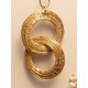 Capimix PASION - Charms Dije artesanal – Colgante Oro vegetal Capim dorado – 5×3cm SLOWECO – 1U.