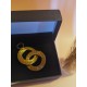 Capimix PASION - Charms Dije artesanal – Colgante Oro vegetal Capim dorado – 5×3cm SLOWECO – 1U.