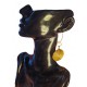 Capimix LIBERTE – Charm pendentif artisanal – Or végétal Capim dourado – 5×3 cm SLOWECO – 1U