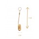 Capimix INSPIRACION- Charms Dije artesanal – Colgante Oro vegetal Capim dorado – 7×1cm SLOWECO – 1U.