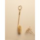 Capimix INSPIRACION- Charms Dije artesanal – Colgante Oro vegetal Capim dorado – 7×1cm SLOWECO – 1U.