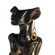 Capimix FORTALEZA  - Charms Dije artesanal – Colgante Oro vegetal Capim dorado – 7×2,5cm SLOWECO – 1U.