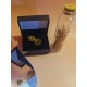 Capimix EQUILIBRIO - Charms Dije artesanal – Colgante Oro vegetal Capim dorado – 5×2 cm SLOWECO – 1U.