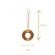Capimix ENERGIE – Charm pendentif artisanal – Or végétal Capim dourado – 7,5×3 cm SLOWECO – 1U