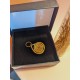 Capimix CHARME – Charm pendentif artisanal – Or végétal Capim dourado – 3×2 cm SLOWECO – 1U