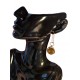 Capimix ENCANTO - Charms Dije artesanal – Colgante Oro vegetal Capim dorado – 3×2 cm SLOWECO – 1U.