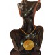 Capimix CONFIANZA - Charms Dije artesanal – Colgante Oro vegetal Capim dorado – 9×6 cm SLOWECO – 1U.