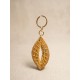 Capimix CALMA - Charms Dije artesanal – Colgante Oro vegetal Capim dorado – 5×2 cm SLOWECO – 1U.