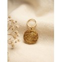Capimix HARMONIE – Charm pendentif artisanal – Or végétal Capim dourado – 2,5×1,5 cm SLOWECO – 1U