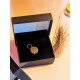 Capimix ARMONIA - Charms Dije artesanal – Colgante Oro vegetal Capim dorado – 2,5×1,5 cm SLOWECO – 1U.
