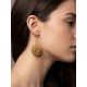 Capimix AMOR - Charms Dije artesanal – Colgante Oro vegetal Capim dorado – 4,5×2,5 cm SLOWECO – 1U.