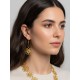 Capimix ALEGRIA - Charms Dije artesanal – Colgante Oro vegetal Capim dorado – 4,5×3,5 cm SLOWECO – 1U.