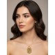 Pendentif en or végétal – PARIS  – Biobijou Capim dourado – Sloweco