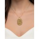 Pendentif en or végétal – PARIS  – Biobijou Capim dourado – Sloweco