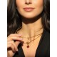 Colgante oro vegetal – NEW YORK – Biojoya Capim dourado – Sloweco