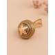 Colgante oro vegetal – NEW YORK – Biojoya Capim dourado – Sloweco