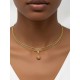 Collar triple oro vegetal – NEW YORK – Biojoya Capim dourado – Sloweco