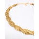 Collier en or végétal – RAKAIA – Biobijou Capim dourado – Sloweco