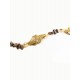 Collier or végétal – FLORENCE – Biobijou Capim dourado – Sloweco