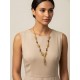 Collier or végétal – FLORENCE – Biobijou Capim dourado – Sloweco