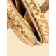 Bolso de mano Capim dourado – PARIS - Largo 25 x Alto 19 – Sloweco