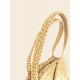 Bolso de mano Capim dourado – PARIS - Largo 25 x Alto 19 – Sloweco