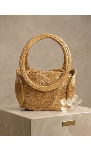 Bolso de mano Capim dourado – JALAPAO - Largo 20 x Alto 16 – Sloweco